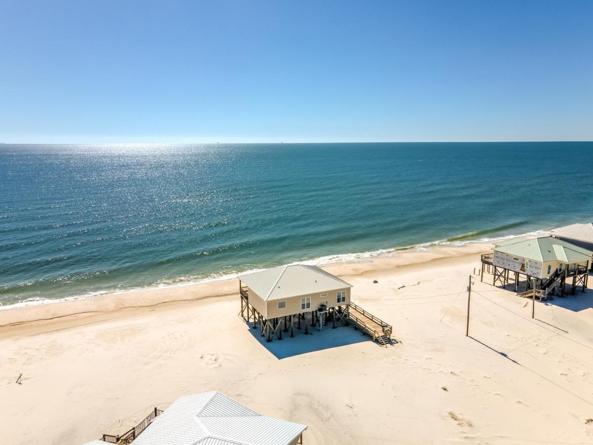 Marisol - Pet Friendly And Gulf Front! Enjoy The Large Deck With Amazing Views! Home Dauphin Island Esterno foto
