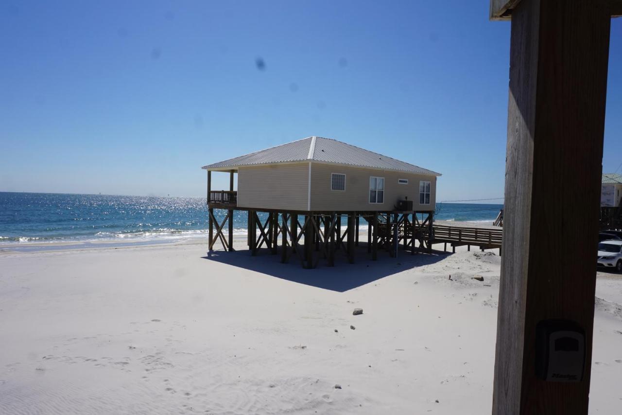 Marisol - Pet Friendly And Gulf Front! Enjoy The Large Deck With Amazing Views! Home Dauphin Island Esterno foto