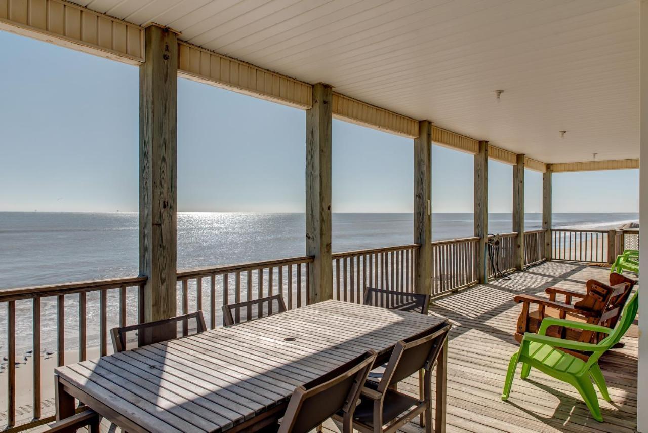 Marisol - Pet Friendly And Gulf Front! Enjoy The Large Deck With Amazing Views! Home Dauphin Island Esterno foto