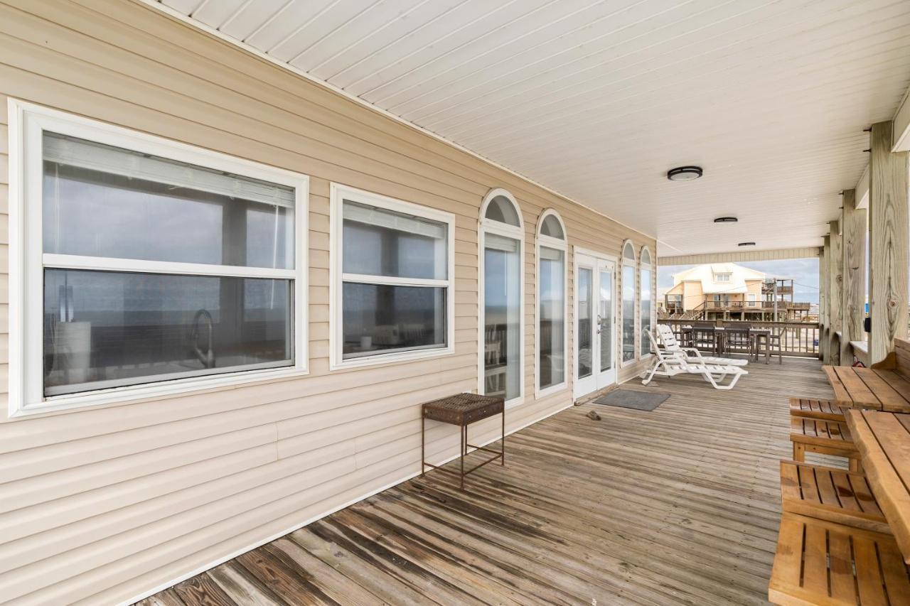 Marisol - Pet Friendly And Gulf Front! Enjoy The Large Deck With Amazing Views! Home Dauphin Island Esterno foto