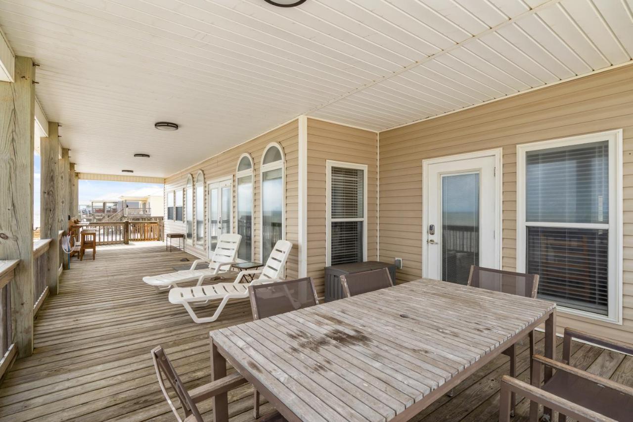 Marisol - Pet Friendly And Gulf Front! Enjoy The Large Deck With Amazing Views! Home Dauphin Island Esterno foto