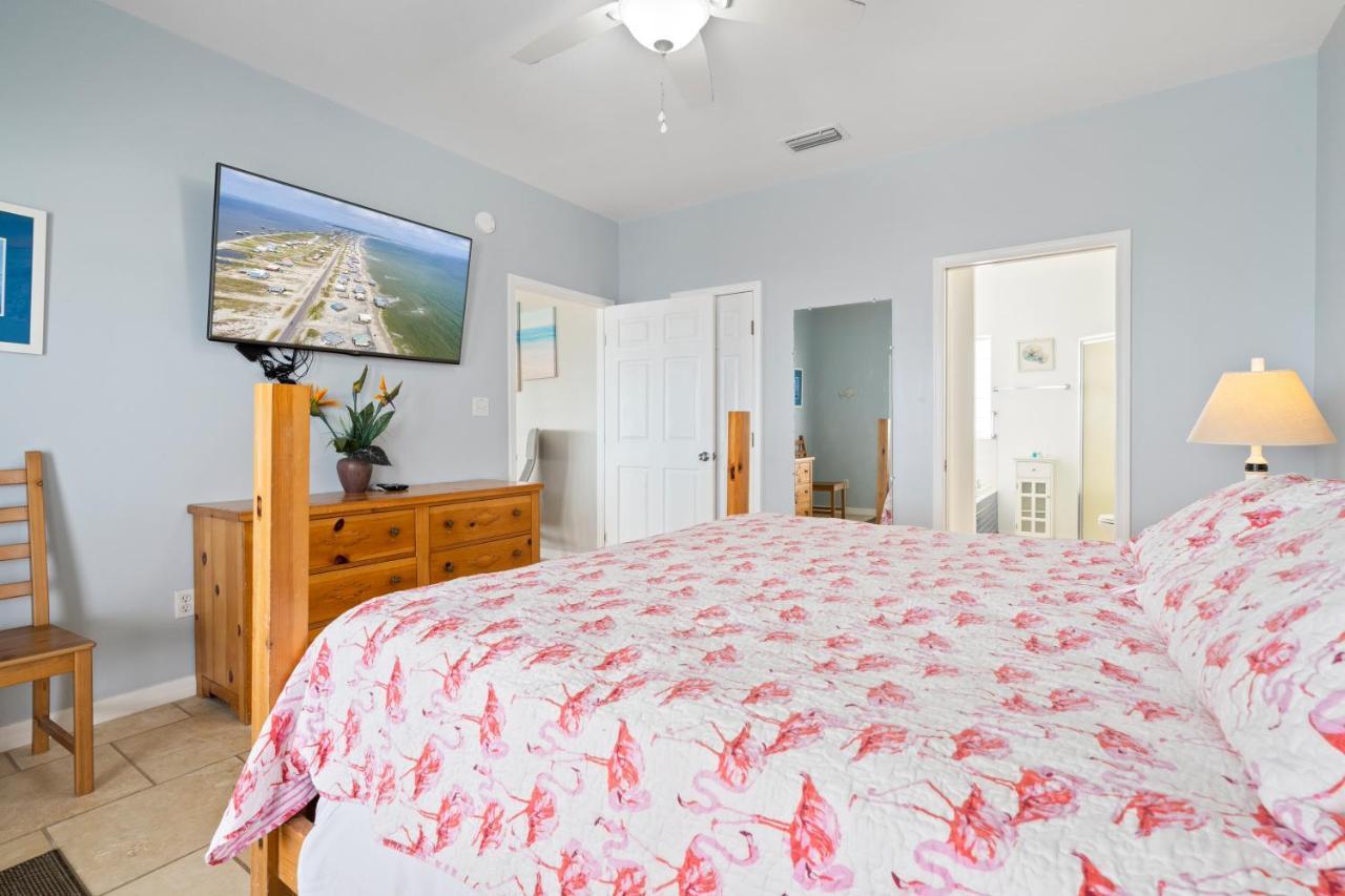 Marisol - Pet Friendly And Gulf Front! Enjoy The Large Deck With Amazing Views! Home Dauphin Island Esterno foto